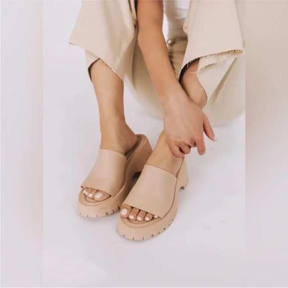 Free People Winona Wedge Sandals - Picture 1 of 9